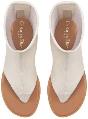 (Women) Dior Spirit Flat Bootie 'Ivory Leather' KCQ810SLA_S03W Shop (Women) Dior Spirit Flat Bootie 'Ivory Leather' KCQ810SLA_S03W