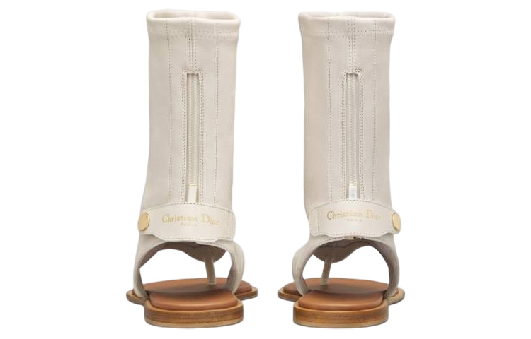 Purchase (W) Dior Spirit Flat Bootie 'Kulit Gading' KCQ810SLA_S03W
