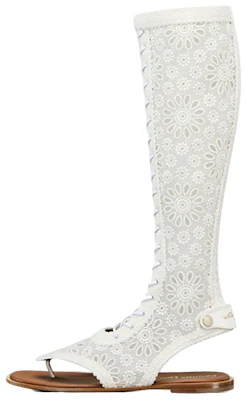 (W) Dior Spirit Stivale Alto ''Ricamo Bianco'' KDQ818SGR_S10W Buy (W) Dior Spirit Stivale Alto ''Ricamo Bianco'' KDQ818SGR_S10W