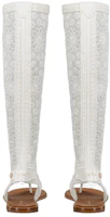 Purchase (Women) Dior Spirit High-Top Boot 'Embroidered Pattern White' KDQ818SGR_S10W