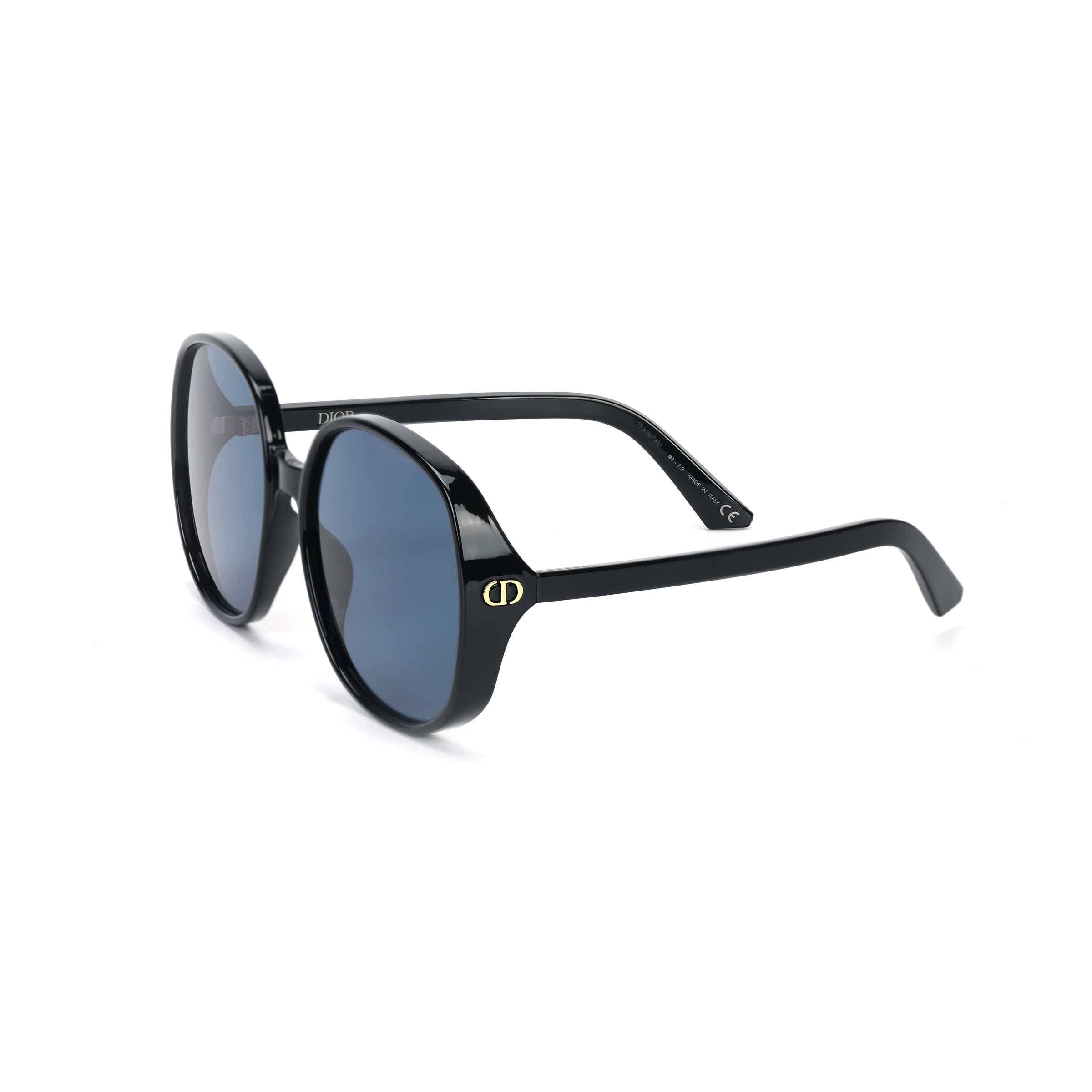 (Women) DIOR Square Eyeglasses Frame Black - Designer Eyewear DDOLL-R1U-10B0-01V