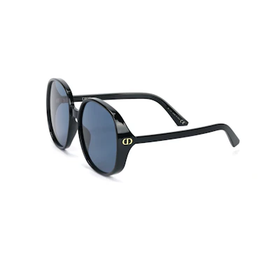 (Women) DIOR Square Eyeglasses Frame Black - Designer Eyewear DDOLL-R1U-10B0-01V