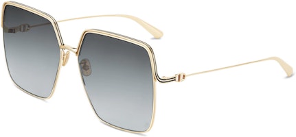 (Women) Dior Square Metal Sunglasses Gold Fashion Shades. EverDior-S1U-B0A1 (Women) Dior Square Metal Sunglasses Gold Fashion Shades. EverDior-S1U-B0A1