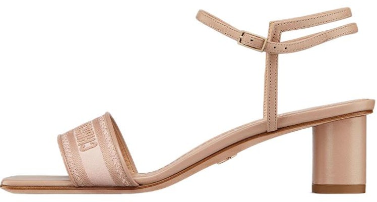 (Women) Dior Square Toe Block Heel Sandals with Buckle 'Nude' KCQ895ETL_S12U Buy (Women) Dior Square Toe Block Heel Sandals with Buckle 'Nude' KCQ895ETL_S12U