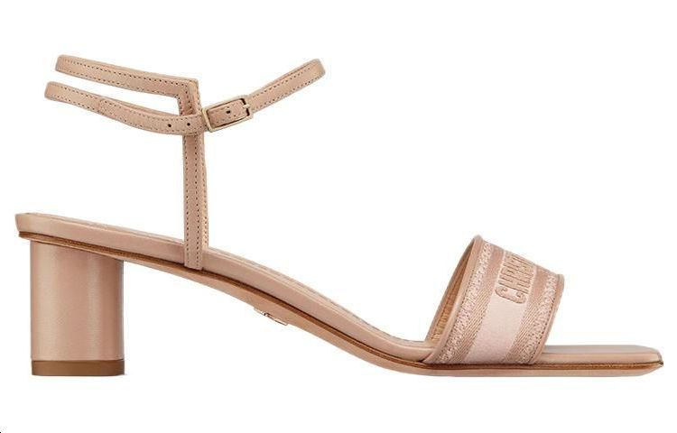 Order (W) Sandalias Dior Tacón Cuadrado con Hebilla 'Nude' KCQ895ETL_S12U