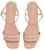 (Women) Dior Square Toe Block Heel Sandals with Buckle 'Nude' KCQ895ETL_S12U