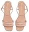 Purchase (Women) Dior Square Toe Block Heel Sandals with Buckle 'Nude' KCQ895ETL_S12U