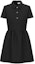 Buy (Women) DIOR SS21 Slim-Fit A-Line Short Sleeve Dress Black 111R07A1166-X9000