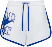 (Women) DIOR SS22 Blue Cashmere Blend Jacquard Knit Casual Shorts. 224P17AM110-X5882 (Women) DIOR SS22 Blue Cashmere Blend Jacquard Knit Casual Shorts. 224P17AM110-X5882