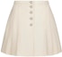 Order (Women) DIOR SS22 Solid Pleated Mini Casual Skirt Beige. 241J27A1166-X0200
