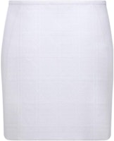 (Women) DIOR SS22 White Straight Zip Short Casual Skirt. 254J17AM523-X0100 (Women) DIOR SS22 White Straight Zip Short Casual Skirt. 254J17AM523-X0100