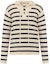 Buy (W) DIOR SS22 스트라이프 캐시미어 코튼 니트 풀오버 스웨터 - 오프 화이트. 214S27AM714-X0861
