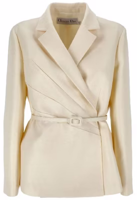 (W) DIOR SS23 Chaqueta Beige de Manga Larga con Cinturón. 211V26A1212X-0200 Buy (W) DIOR SS23 Chaqueta Beige de Manga Larga con Cinturón. 211V26A1212X-0200