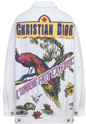 (W) DIOR SS23 休閒單排扣長袖外套 - 白色 342V21A3094X0824 Lookbook (W) DIOR SS23 休閒單排扣長袖外套 - 白色 342V21A3094X0824