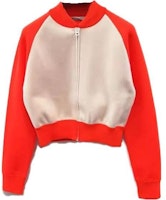 (Women) DIOR SS23 Colorblock Zipper High-Neck Jacket Orange 224V50AM110-2826 (Women) DIOR SS23 Colorblock Zipper High-Neck Jacket Orange 224V50AM110-2826