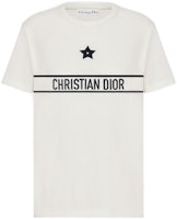 (Women) DIOR SS23 Logo Graphic Print White Short Sleeve T-Shirt. 323T06A4414-X0200 (Women) DIOR SS23 Logo Graphic Print White Short Sleeve T-Shirt. 323T06A4414-X0200