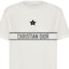 Cheap (W) DIOR SS23 標誌圖案印花白色短袖T恤。 323T06A4414-X0200