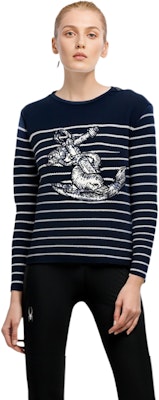 (W) DIOR SS23 Sweater Lengan Panjang Garis Crewneck Biru. 214S22BM002-5884 Shop (W) DIOR SS23 Sweater Lengan Panjang Garis Crewneck Biru. 214S22BM002-5884