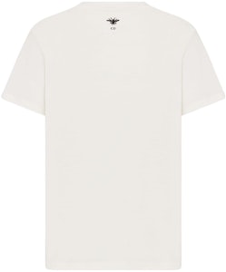 (W) Camiseta Blanca DIOR SS23 con Estampado de Letras. 343T06PC504-X0829 Lookbook (W) Camiseta Blanca DIOR SS23 con Estampado de Letras. 343T06PC504-X0829