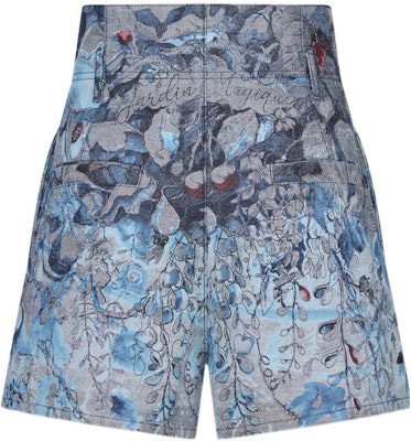 (W) ディオール SS23 春節 ハイウエスト プリント デニムショーツ ウィメンズ ブルー. 312P72A3548-X5828 Lookbook (W) ディオール SS23 春節 ハイウエスト プリント デニムショーツ ウィメンズ ブルー. 312P72A3548-X5828