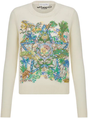 (Women) DIOR SS23 Floral Print Crewneck Sweatshirt Off-White. 344S57YM141-X0831 Buy (Women) DIOR SS23 Floral Print Crewneck Sweatshirt Off-White. 344S57YM141-X0831