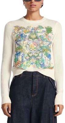 (Women) DIOR SS23 Floral Print Crewneck Sweatshirt Off-White. 344S57YM141-X0831 Shop (Women) DIOR SS23 Floral Print Crewneck Sweatshirt Off-White. 344S57YM141-X0831