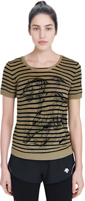 (W) DIOR SS23 男款寬鬆條紋Toile de Jouy印花T恤 榛棕色 254S28AM738-X1800 Shop (W) DIOR SS23 男款寬鬆條紋Toile de Jouy印花T恤 榛棕色 254S28AM738-X1800