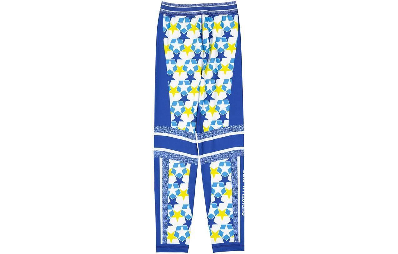 Order (Women) DIOR SS23 Pattern Print Casual Pants Women Blue 213P03A4077-5825