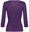 Lookbook (W) ディオール SS23 ストライプ スリムフィット ニットスウェットシャツ パープル レディース 344S97AM729-X4880