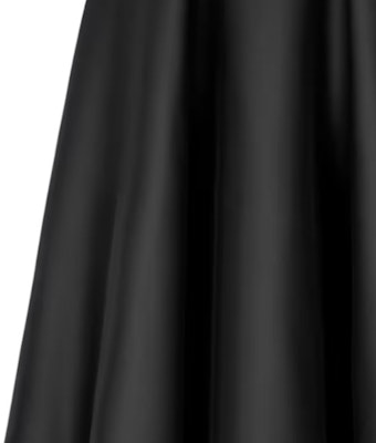 (W) DIOR SS24 黑色百褶方領中長連衣裙 421R73A1212-X9000 Cheap (W) DIOR SS24 黑色百褶方領中長連衣裙 421R73A1212-X9000