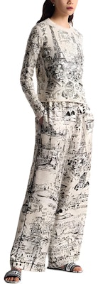 (W) DIOR SS24 캐시미어 스웨터 아키텍처 자수 - 멀티컬러. 444S57AM034-X0930 Purchase (W) DIOR SS24 캐시미어 스웨터 아키텍처 자수 - 멀티컬러. 444S57AM034-X0930