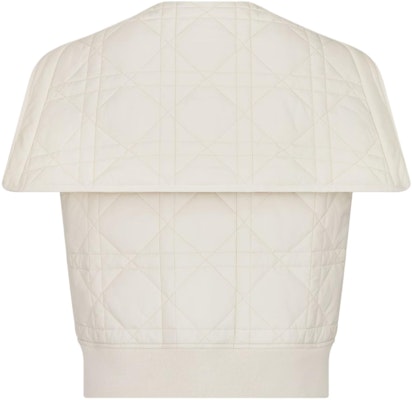 (W) DIOR SS24 Vest Beige Logo Sulaman Warna Solid dengan Zip. 417C75A2827-X0250 Lookbook (W) DIOR SS24 Vest Beige Logo Sulaman Warna Solid dengan Zip. 417C75A2827-X0250