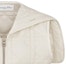 Details for (W) DIOR SS24 Vest Beige Logo Sulaman Warna Solid dengan Zip. 417C75A2827-X0250