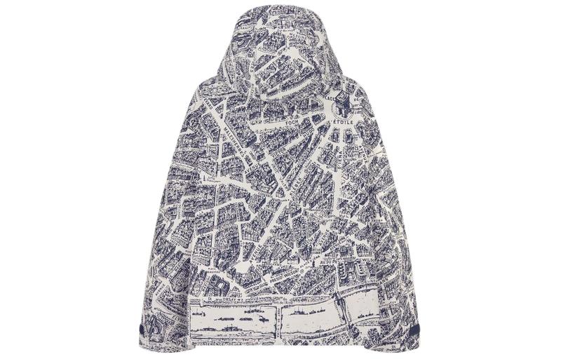 (Women) DIOR SS24  White Logo Print Zip-Up Hoodie Jacket. 357C25A2780-X1850 圖 3