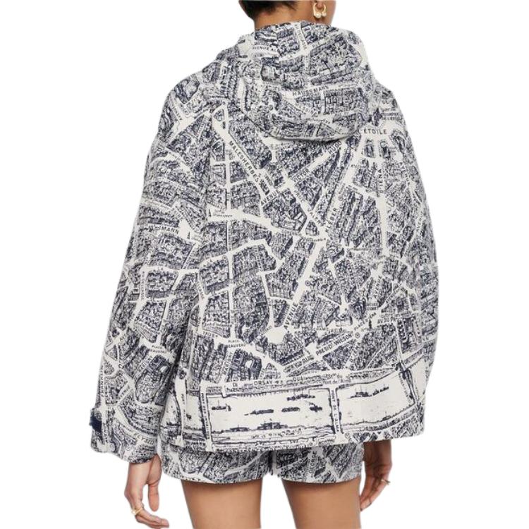 (Women) DIOR SS24  White Logo Print Zip-Up Hoodie Jacket. 357C25A2780-X1850 圖 5