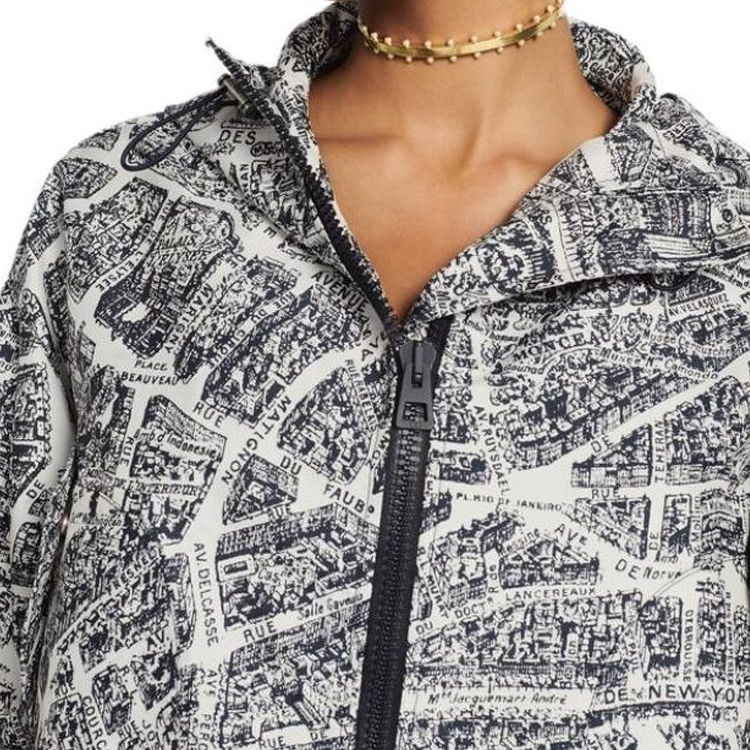 (Women) DIOR SS24  White Logo Print Zip-Up Hoodie Jacket. 357C25A2780-X1850 圖 6