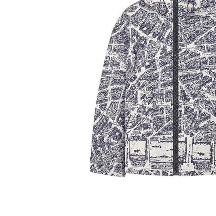 (Women) DIOR SS24  White Logo Print Zip-Up Hoodie Jacket. 357C25A2780-X1850 圖 7