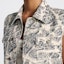 Purchase (Women) DIOR SS24 Navy Blue Patterned Short Button-Up Vest. 422G16A3980-X1850