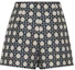 Lookbook (Women) DIOR SS24 Navy Blue Cannage Pattern Flared Casual Skort for Women. 417P15A2378-X5856