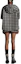 Sizing (Women) DIOR SS24 Navy Blue Cannage Pattern Flared Casual Skort for Women. 417P15A2378-X5856