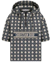 (Women) Dior SS24 Navy Blue Monogram Print Short-Sleeve Jacket 417C19A2378-X5856 (Women) Dior SS24 Navy Blue Monogram Print Short-Sleeve Jacket 417C19A2378-X5856