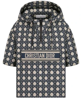 (Women) Dior SS24 Navy Blue Monogram Print Short-Sleeve Jacket 417C19A2378-X5856 Order (Women) Dior SS24 Navy Blue Monogram Print Short-Sleeve Jacket 417C19A2378-X5856