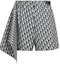 Shop (W) DIOR SS24 Oblique Jacquard Taffeta Pantalones Cortos Acampanados Mujer 357P15A2970-X5803