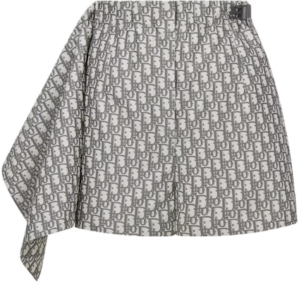 (W) DIOR SS24 Oblique Jacquard Taffeta Pantalones Cortos Acampanados Mujer 357P15A2970-X5803 Sizing (W) DIOR SS24 Oblique Jacquard Taffeta Pantalones Cortos Acampanados Mujer 357P15A2970-X5803