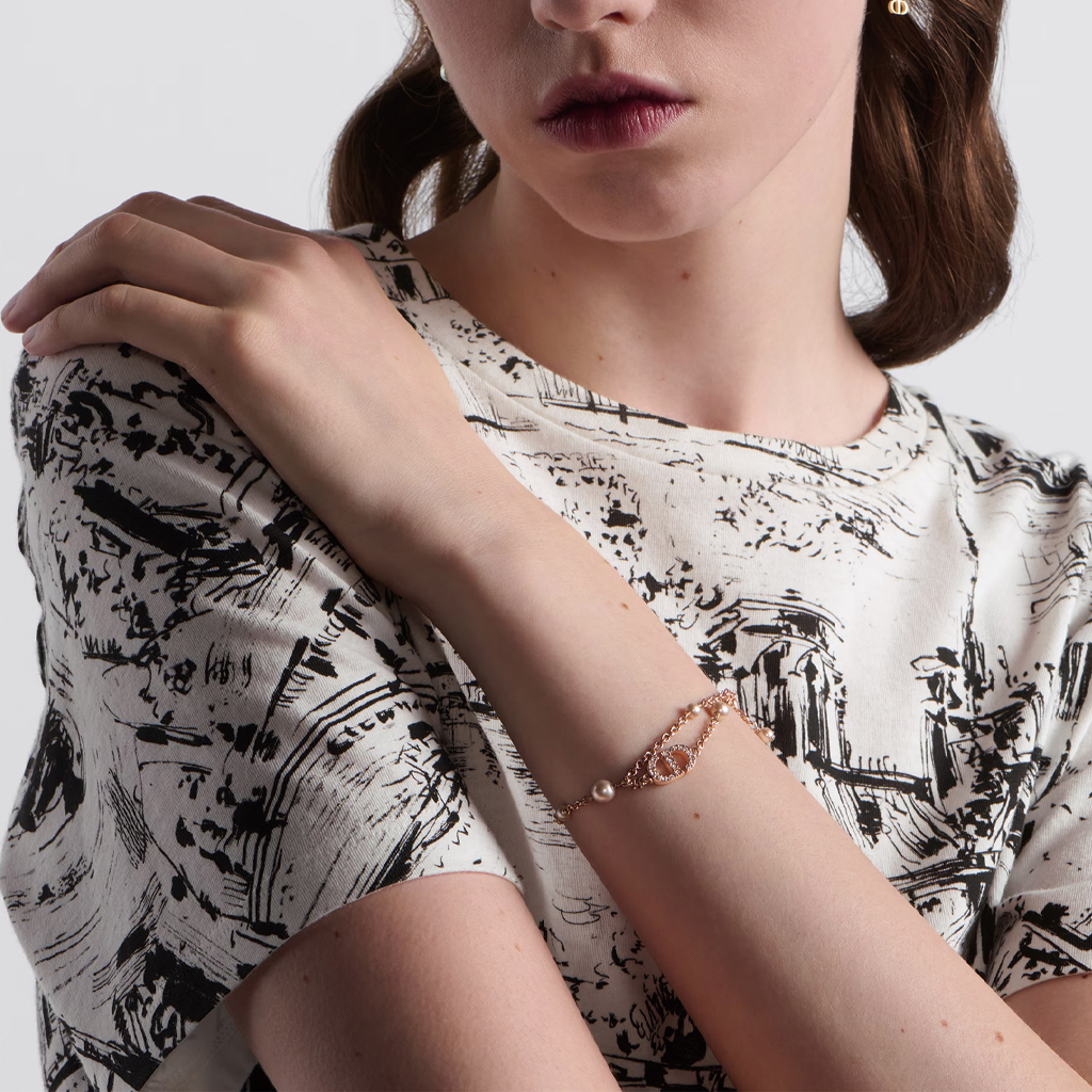 (Women) DIOR SS24 Pattern Print Crewneck Short Sleeve T-Shirt Women - Multi-color 443T09A4534-X0930 圖 6