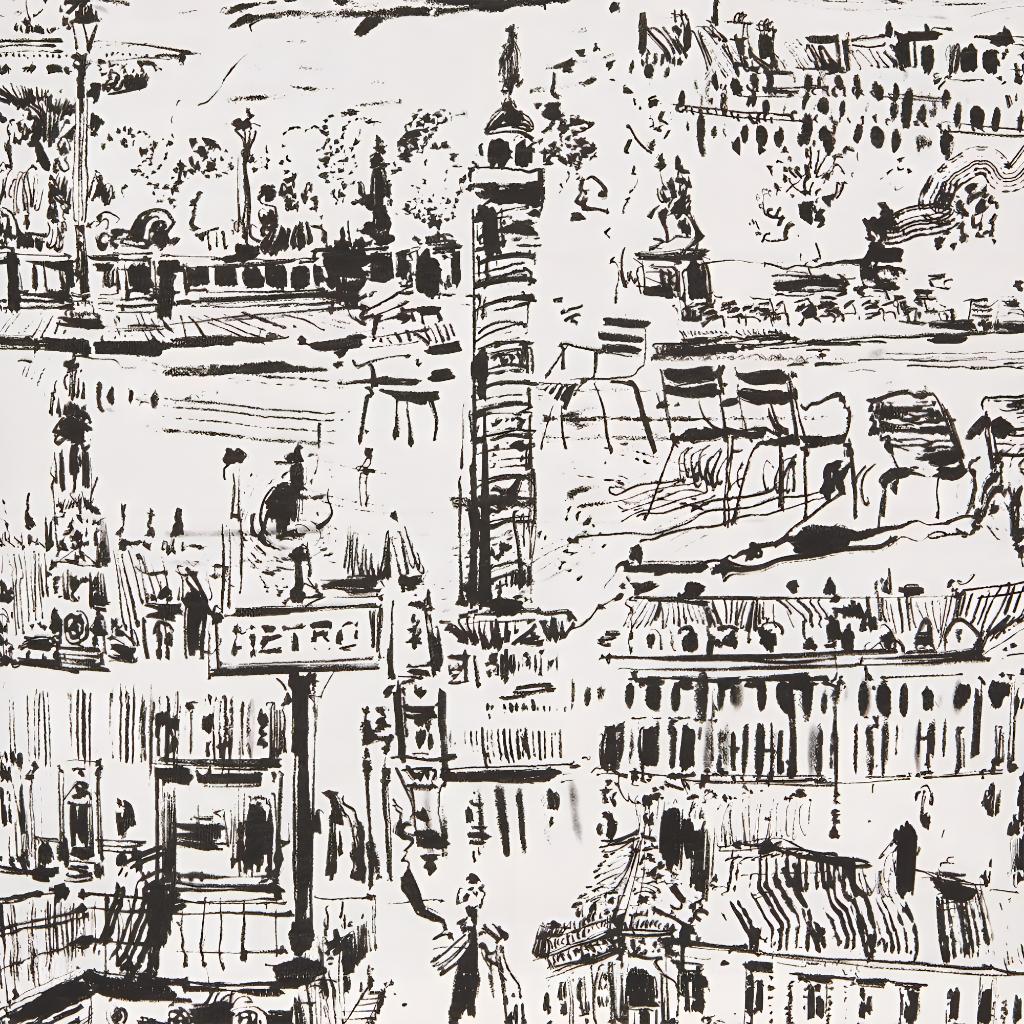 (Women) DIOR SS24 Pattern Print Crewneck Short Sleeve T-Shirt Women - Multi-color 443T09A4534-X0930 圖 7