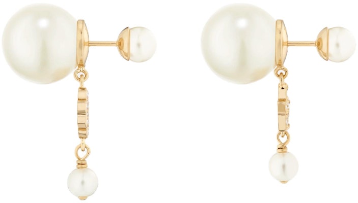 (Women) DIOR Star and Clover Charm Gold Metal Earrings - Gold. E3715WOMCY_D03S Lookbook (Women) DIOR Star and Clover Charm Gold Metal Earrings - Gold. E3715WOMCY_D03S