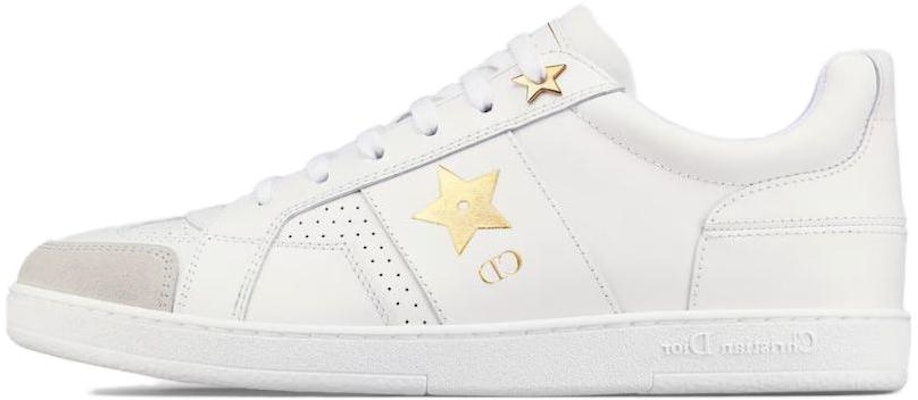 (W) Dior Star Low 'Kulit Beludru Logo CD Putih' KCK358CUF_S09W Buy (W) Dior Star Low 'Kulit Beludru Logo CD Putih' KCK358CUF_S09W