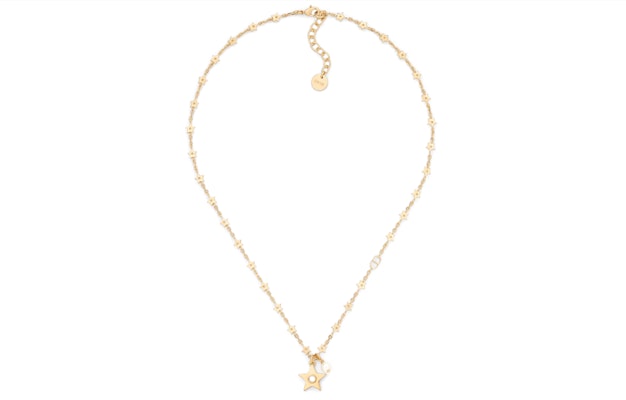 (Women) DIOR Star Necklace for Women - Metal & Resin with Mirror Effect Detailing. N2215WOMPL-D301 Lookbook (Women) DIOR Star Necklace for Women - Metal & Resin with Mirror Effect Detailing. N2215WOMPL-D301