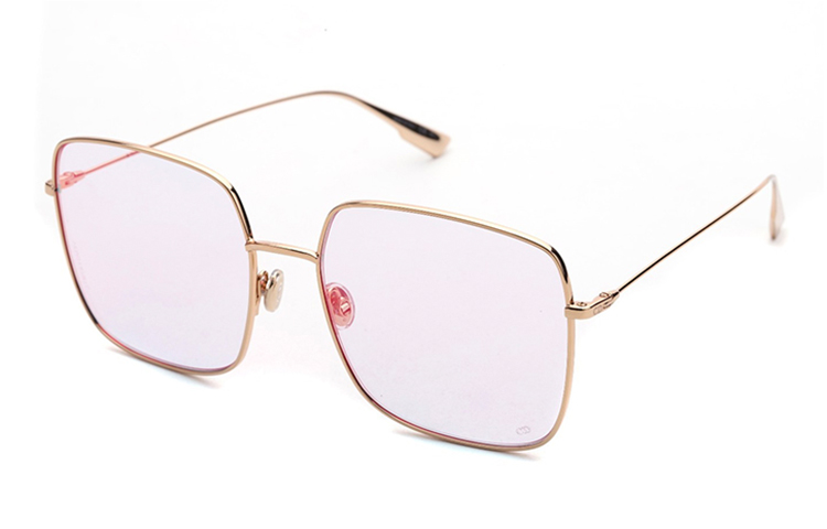 (Women) DIOR Stellaire1 Square Pink Sunglasses STELLAIRE1-000TE